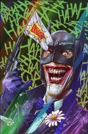 Batman & the Joker: The Deadly Duo issue 1.00-N Mico Suayan Foil Virgin Cover
