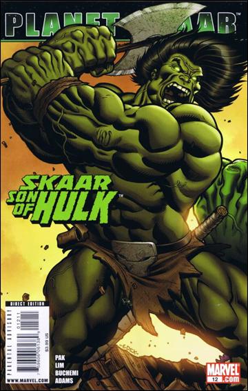 Skaar: Son of Hulk issue 12 Ed McGuinness "Left Side Skaar" Cover
