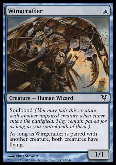 Magic the Gathering: Avacyn Restored (Base Set) card 83 Wingcrafter