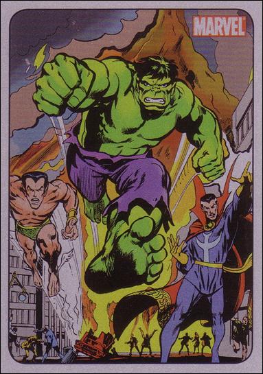 70 Years of Marvel Comics (Parallel Metallic Ink Base Set) card 34 1971