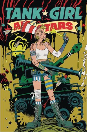Tank Girl All Stars issue 4-C Mike McMahon Cover