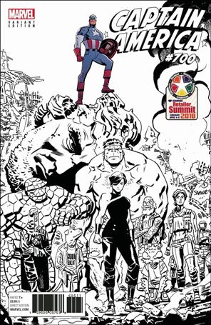 Captain America (1968) issue 700-I Chris Samnee Retailer Summit 2018 Cover