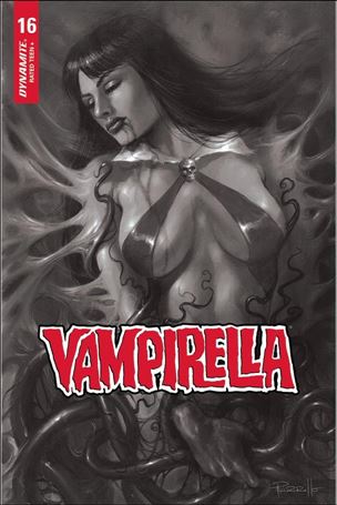 Vampirella (2019) issue 16-I Lucio Parrillo 1:10 Black & White Cover