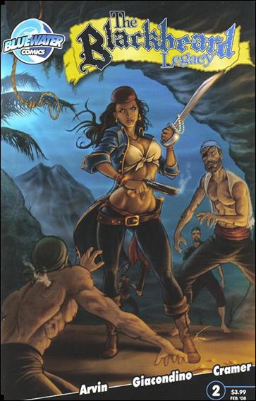 Blackbeard Legacy (2008) issue 2-B Vinnie Tartamella Cover