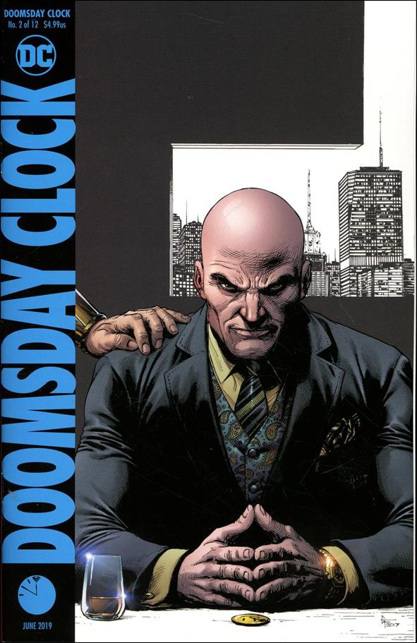 Doomsday Clock issue 2-E Gary Frank "Lex Luthor" Final Printing Cover