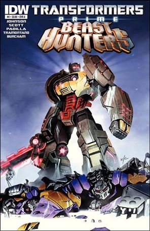Transformers Prime: Beast Hunters issue 4 Ken Christiansen Cover