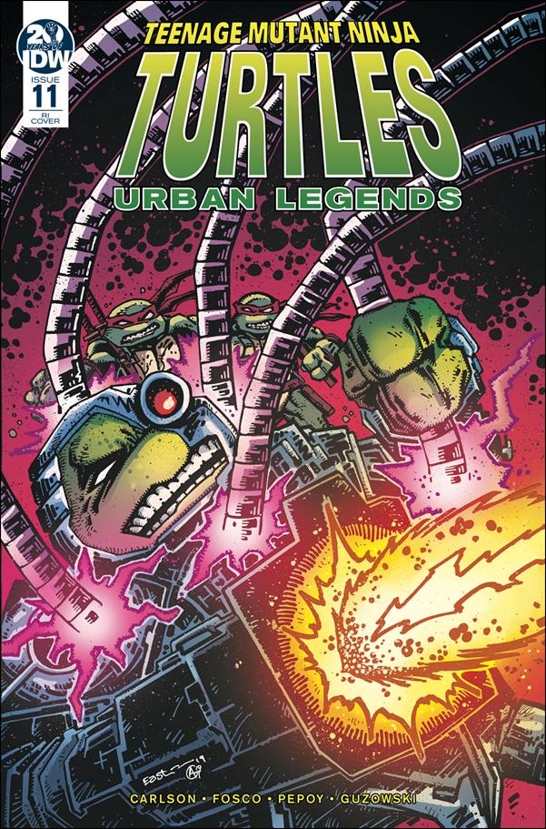 Teenage Mutant Ninja Turtles: Urban Legends issue 11-C Kevin Eastman 1:10 Cover