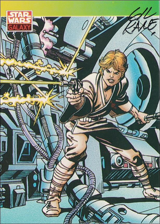 Star Wars Galaxy: Series 1 (Autograph Subset) card 99 Gil Kane