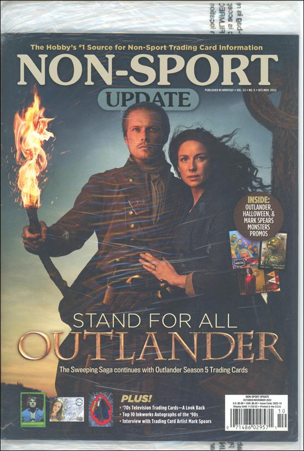 Non-Sport Update (2022) issue 5 Polybagged with Promo Cards