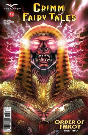 Grimm Fairy Tales (2016) issue 12-D Harvey Tolibao Cover
