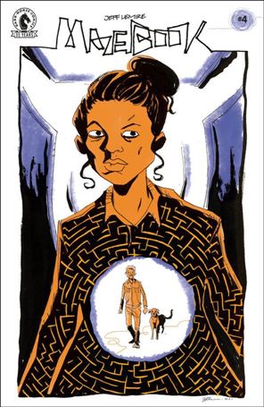 Mazebook issue 4 Jeff Lemire Cover