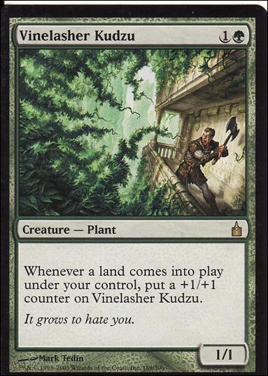 Magic the Gathering: Ravnica (Base Set)  card 189 Vinelasher Kudzu