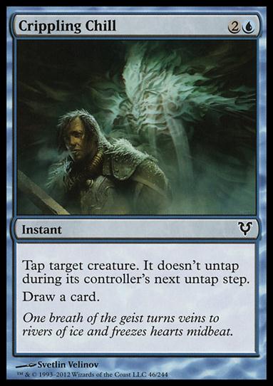 Magic the Gathering: Avacyn Restored (Base Set) card 46 Crippling Chill