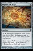 Magic The Gathering: Zendikar (Base Set) card 201 Expedition Map