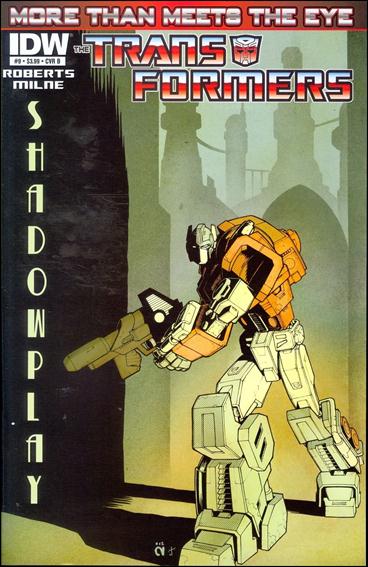 Transformers: More Than Meets the Eye (2012) issue 9-B Nick Roche Cover