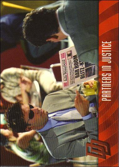 Daredevil: The Movie (Base Set) card 28 Partners In Justice