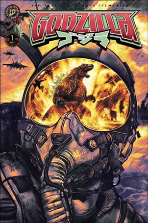 Godzilla (2025) issue 1-L Retailer Exclusive Camron Johnson Dress Cover