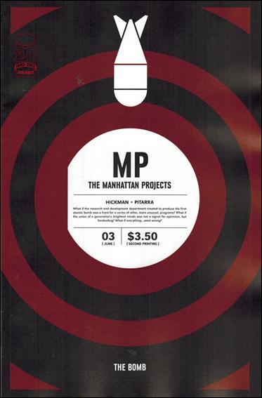 Manhattan Projects issue 3-B Red Cover (2nd Printing)