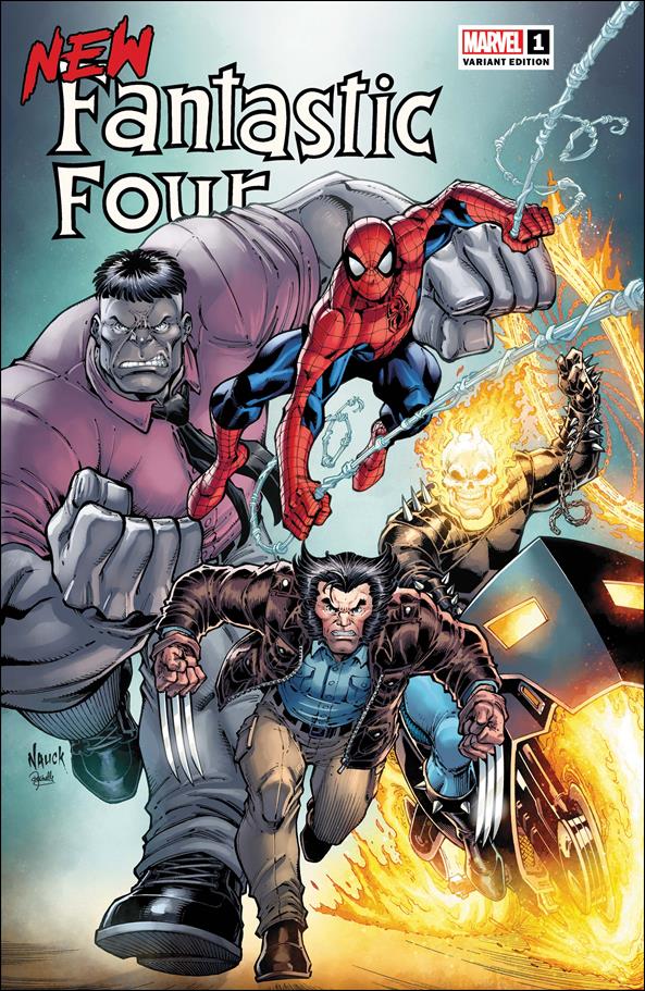 New Fantastic Four issue 1-I Todd Nauck Walmart Variant Edition