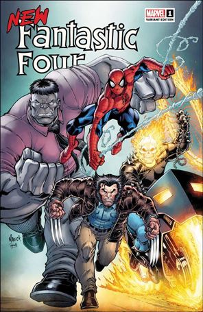 New Fantastic Four issue 1-I Todd Nauck Walmart Variant Edition
