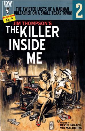 Jim Thompson's the Killer Inside Me issue 2-B Robert Hack Cover