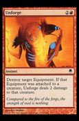 Magic the Gathering: Darksteel (Base Set) card 71 Unforge