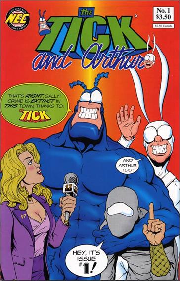 Tick and Arthur issue 1 Standard Cover