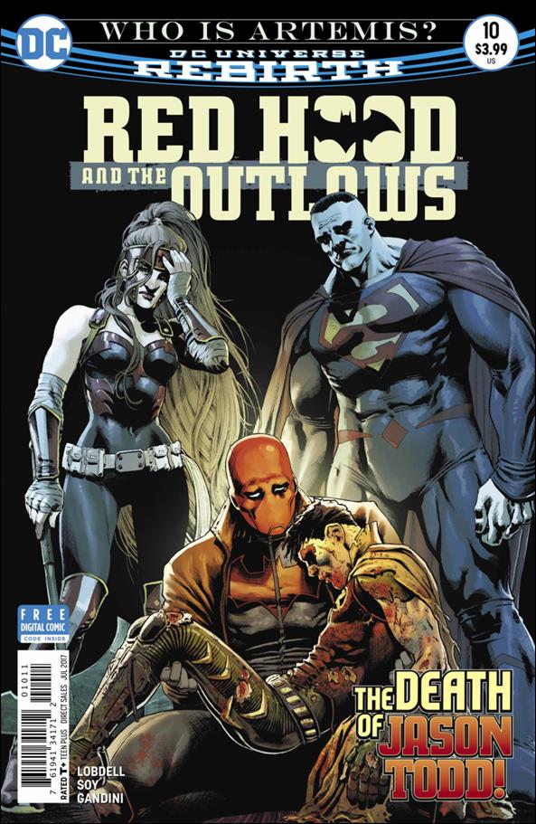 Red Hood and the Outlaws (2016) issue 10 Nicola Scott Cover