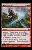 Magic the Gathering: Commander (Base Set) card 139 Wild Ricochet