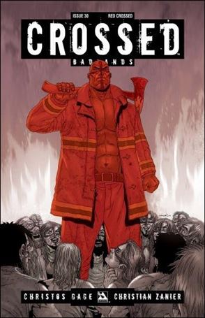 Crossed: Badlands issue 30-D Red Crossed Cover 1:3