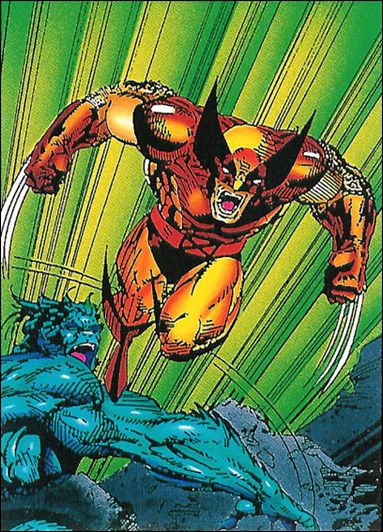 Wolverine: From Then 'Til Now II (Base Set) card 47 Fastball Special