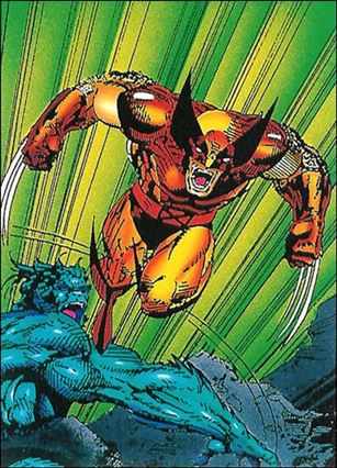 Wolverine: From Then 'Til Now II (Base Set) card 47 Fastball Special