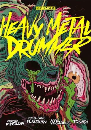 Heavy Metal Drummer issue 5 Yellow Logo Cover