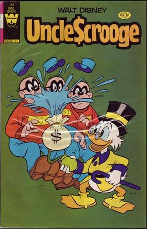 Walt Disney's Uncle Scrooge issue 182-B 40 Cent Price Cover