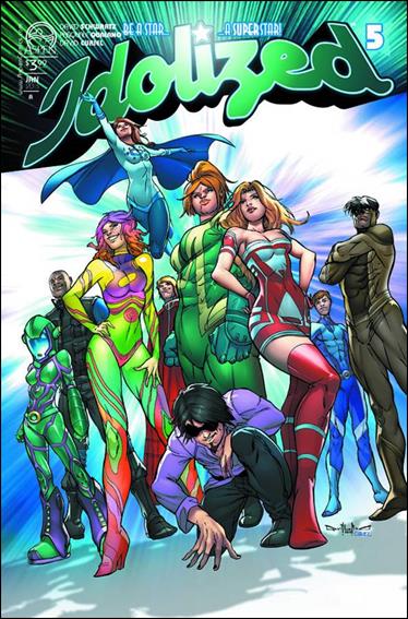Idolized issue 5 Pasquale Qualano Cover