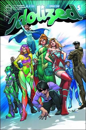 Idolized issue 5 Pasquale Qualano Cover