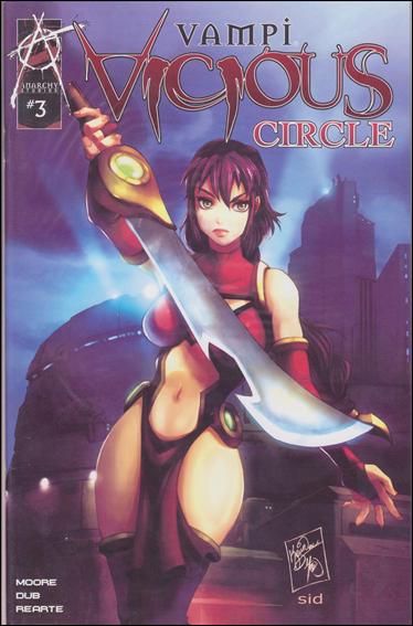 Vampi Vicious Circle issue 3-B Kevin Lau Cover