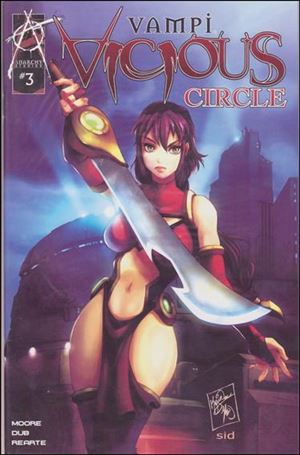 Vampi Vicious Circle issue 3-B Kevin Lau Cover