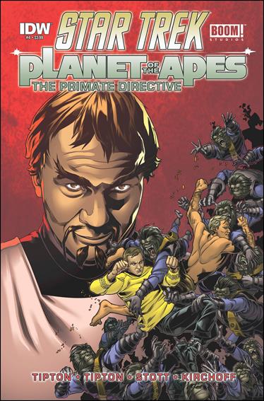 Star Trek/Planet of the Apes: The Primate Directive issue 4 Rachael Stott Cover