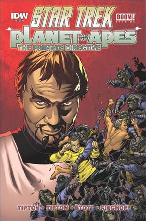 Star Trek/Planet of the Apes: The Primate Directive issue 4 Rachael Stott Cover