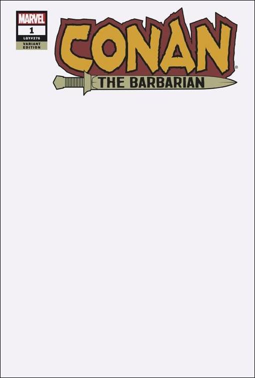 Conan the Barbarian (2019) issue 1-H Blank/Sketch Cover
