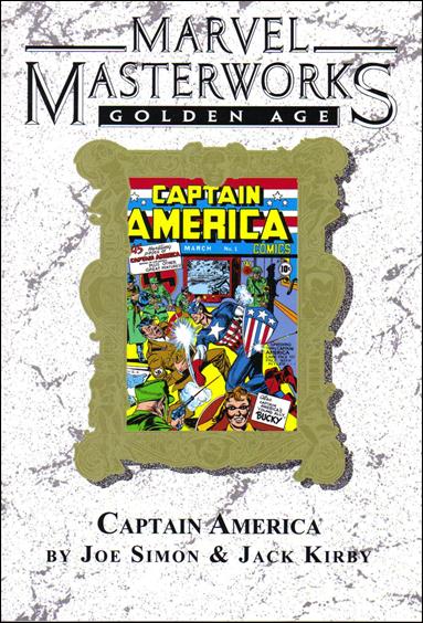 Marvel Masterworks: Golden Age Captain America issue 1-B Marble Cover Vol 43