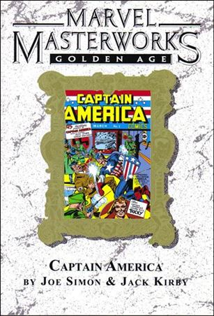 Marvel Masterworks: Golden Age Captain America issue 1-B Marble Cover Vol 43
