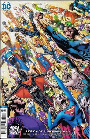 Legion of Super-Heroes (2020) issue 1-E Ryan Sook Local Comic Shop Day Cover 1/600