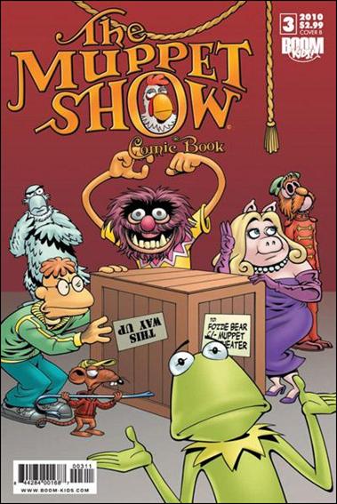 Muppet Show: The Comic Book issue 3-B Roger Langridge "Box" Cover