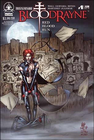 Bloodrayne: Red Blood Run issue 1-B Mark A. Robinson Cover