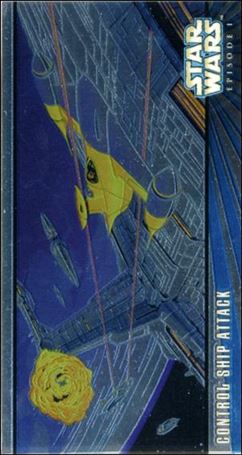 Star Wars: Episode I Widevision: Series 2 (Chromium Subset) card C4 Control Ship Attack