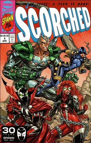 Scorched issue 4.00-B Todd McFarlane Cover