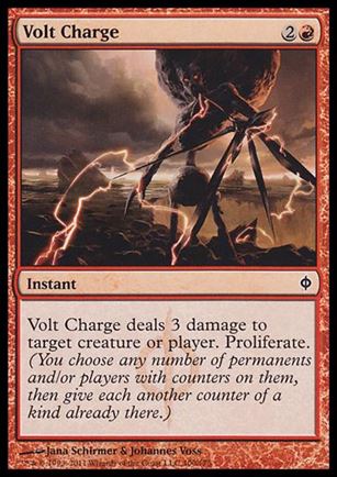 Magic the Gathering: New Phyrexia card 100 Volt Charge