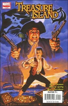 Marvel Illustrated: Treasure Island Cover Image 1